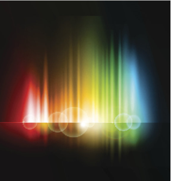 彩色抽象背景上的黑色图片下载