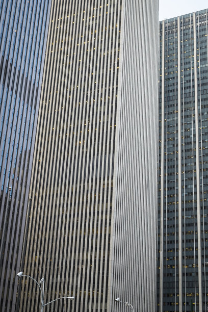 纽约的现代摩天大楼图片下载