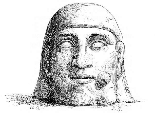 Pashash雕像的头图片下载