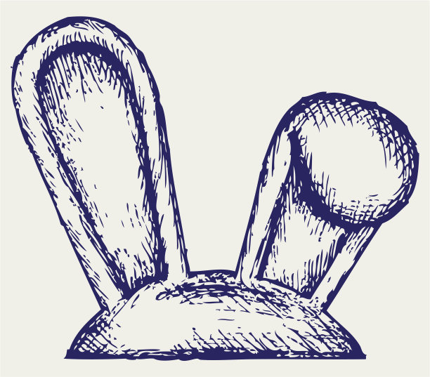 复活节兔子的耳朵图片下载