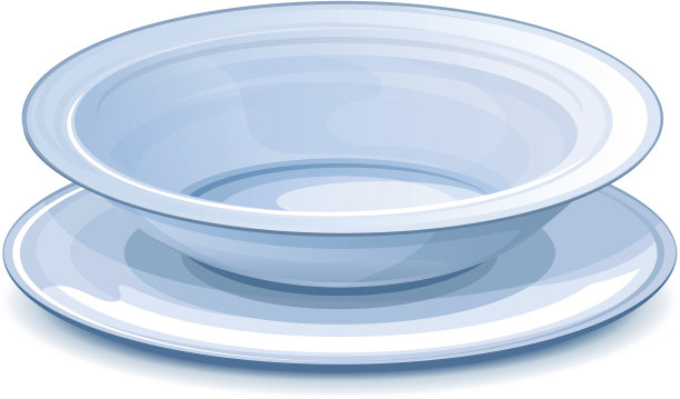 用支架清空餐盘图片下载