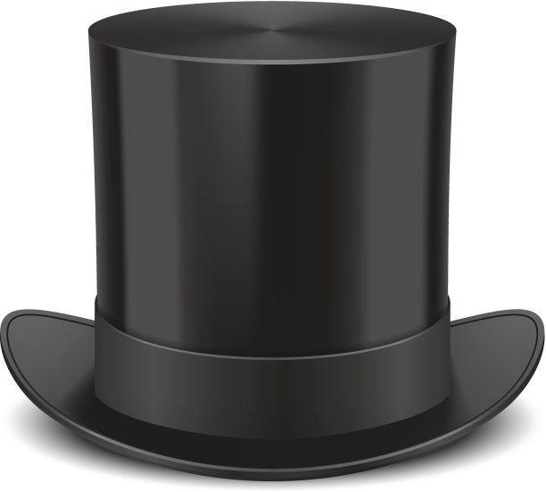 顶帽矢量图图片下载