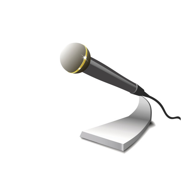 麦克风。图片下载