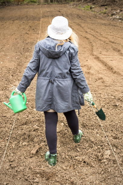 愿意努力工作的女人。图片下载