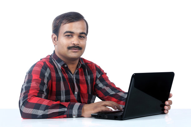 年轻的印度商人图片下载