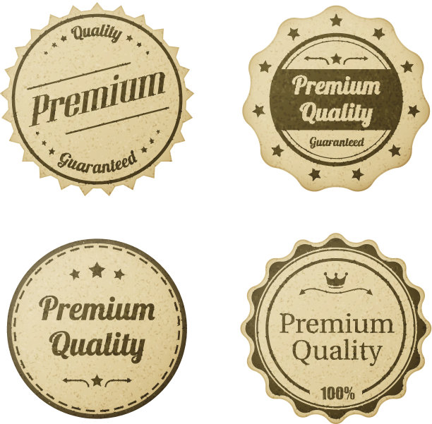 复古复古标签套装素材图片