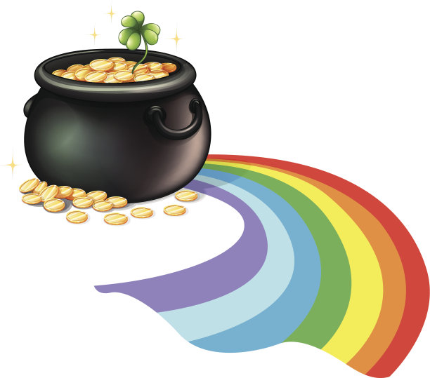 一盆金币和一株绿色植物图片下载