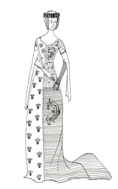 14世纪晚期的女人图片下载