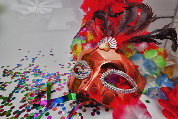 工艺美术嘉年华面具图片下载