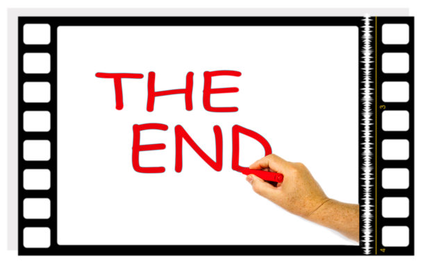 空框与结束红色图片下载