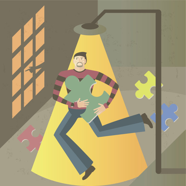 盗窃知识产权的窃贼图片下载