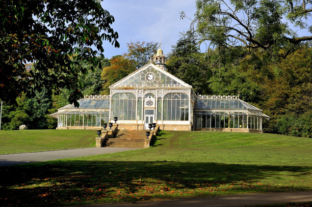 旧的玻璃房图片下载