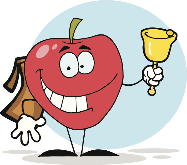 快乐苹果响铃与背景图片下载