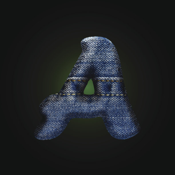 向量的牛仔裤的信图片下载