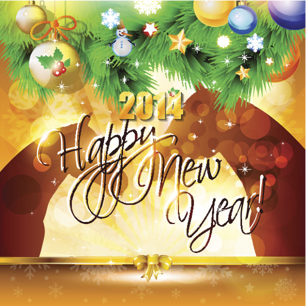 贺年贺卡或背景马，图片下载