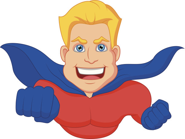 超级英雄漫画飞行图片下载