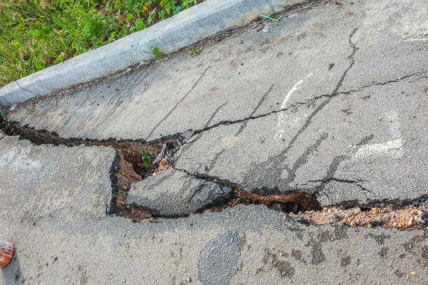 泰国的废弃公路。图片下载