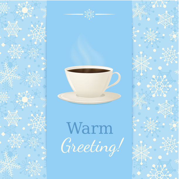 冬天的贺卡图片下载