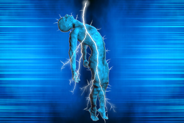 被闪电击中的人图片下载