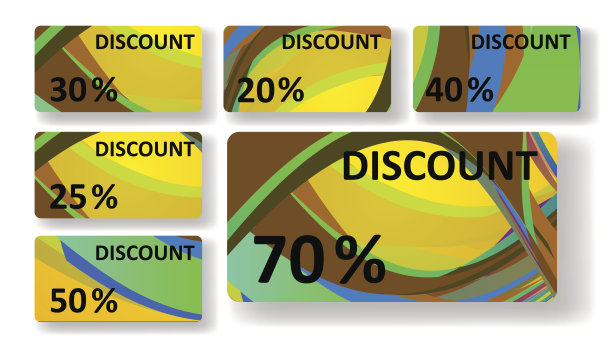 复古折扣卡图片下载