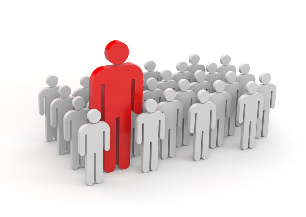 从人群中脱颖而出图片下载