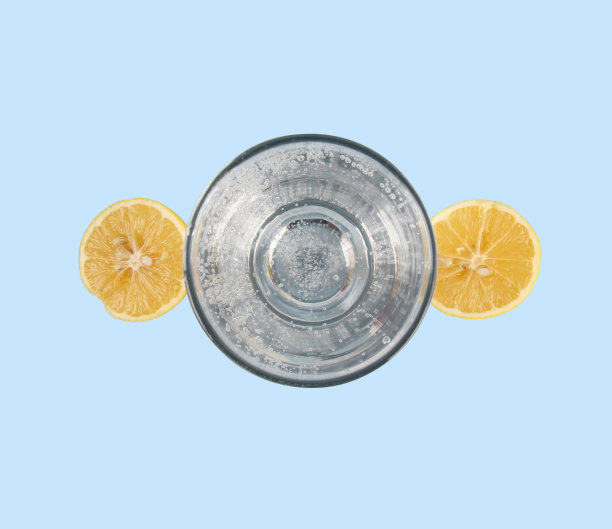 苏打和柠檬图片下载