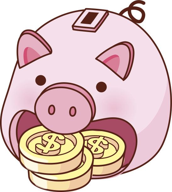 小猪储钱罐图片下载