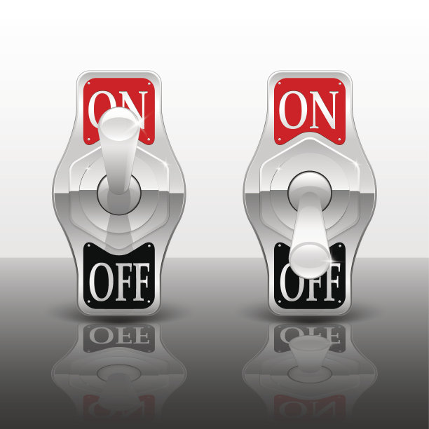 开关开关银图片下载