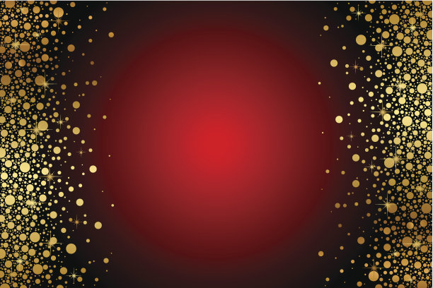 向量红色和金色豪华框架图片下载