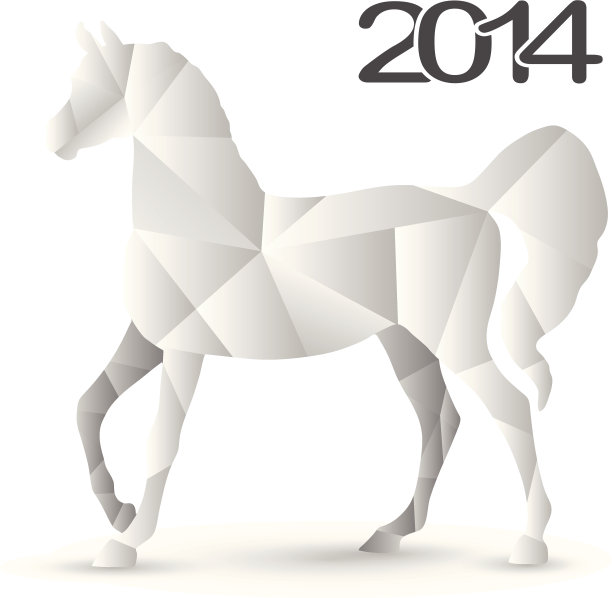 折纸纸马图片下载