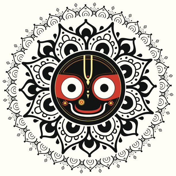 使人盲目崇。印度宇宙之神。图片下载