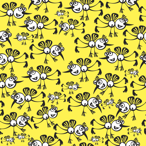 蚊子的无缝模式图片下载