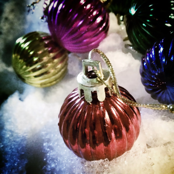 圣诞雪球图片下载