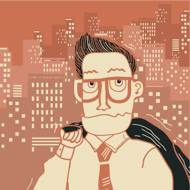 穿着办公室衣服的商人肖像图片下载