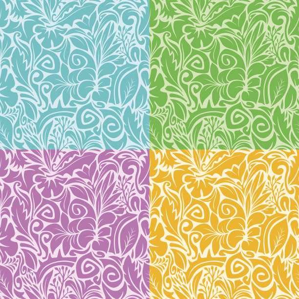 多颜色的轮廓图片下载