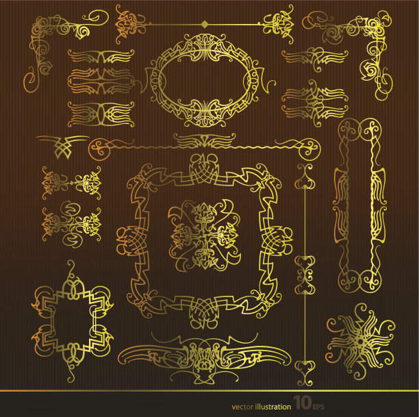 向量集,黄金图片下载