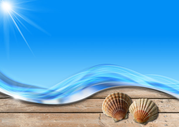 假期海背景图片下载