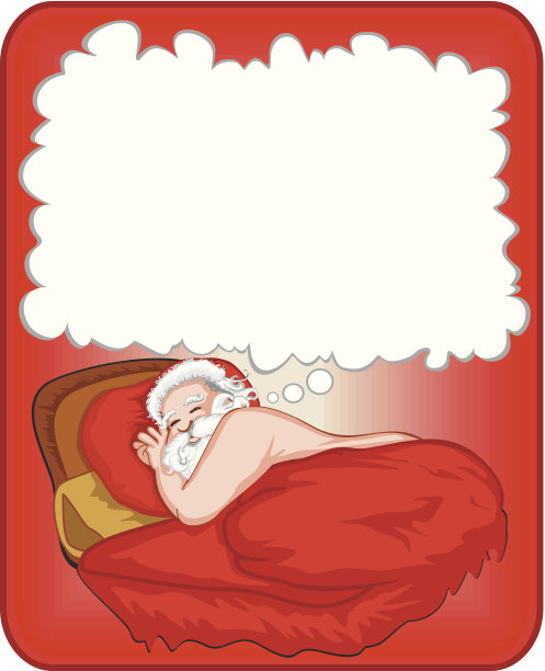 圣诞老人的梦想图片下载