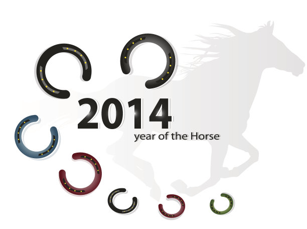 马——新年的象征图片下载