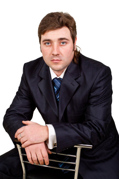 西装革履的商人图片下载