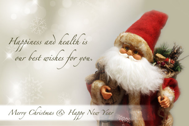 和圣诞老人一起圣诞快乐图片下载