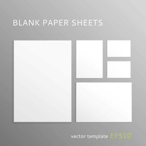 空白的纸张图片下载