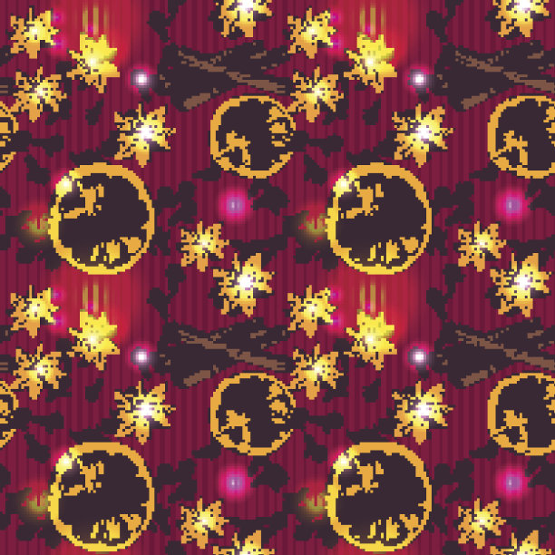 无缝图案的冬季香料图片下载