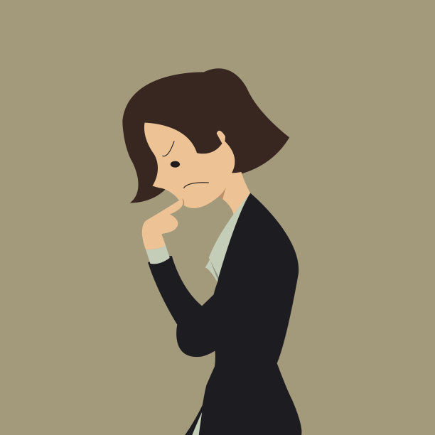 认真地思考图片下载