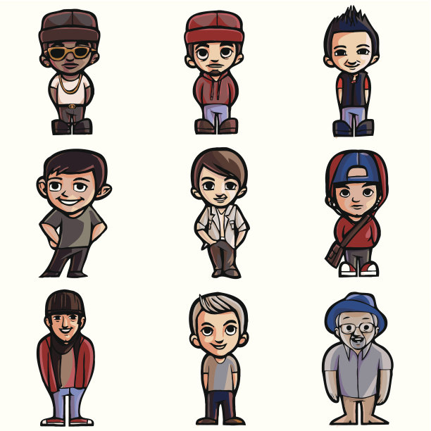 短的卡通的家伙图片下载