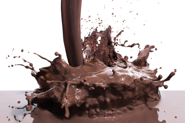 热巧克力飞溅图片下载