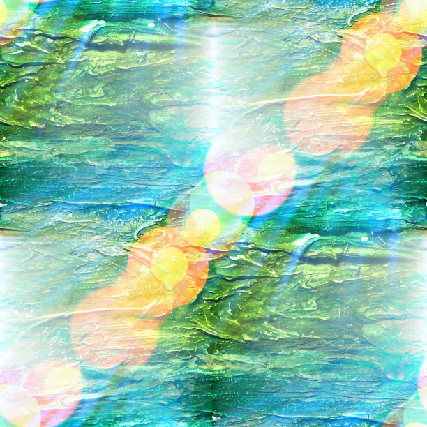 太阳眩光水彩绿色为您的设计图片下载