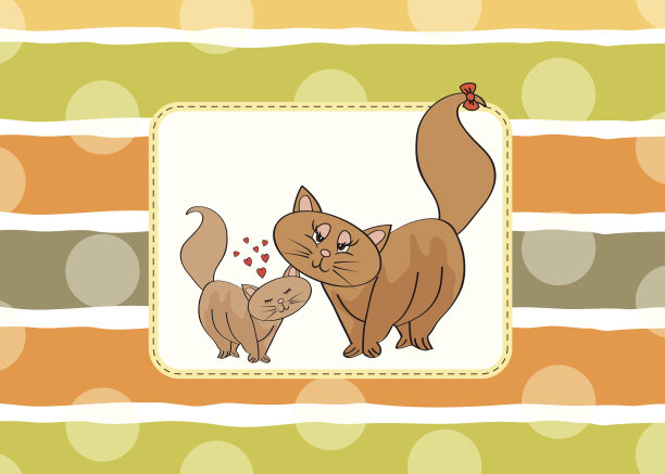 小猫宝宝和妈妈在一起图片下载