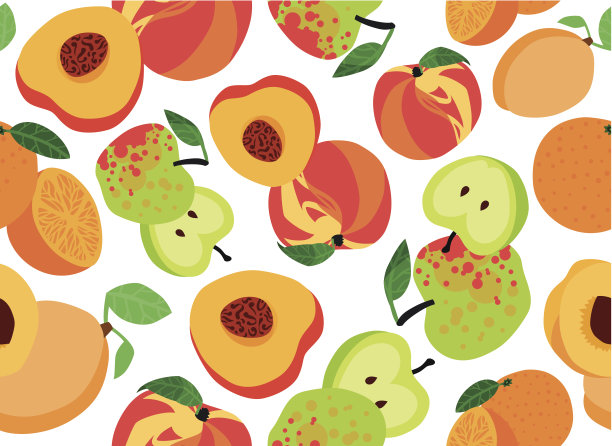 水果无缝的背景图片下载
