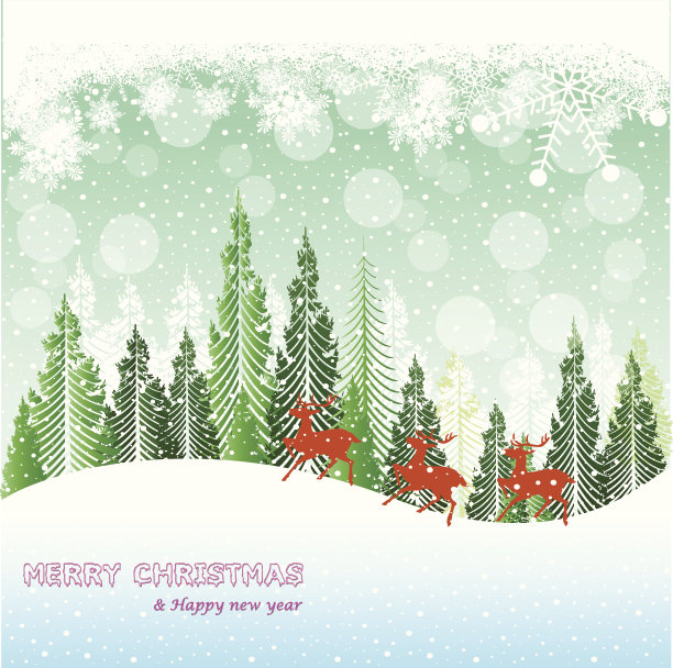 圣诞贺卡图片下载